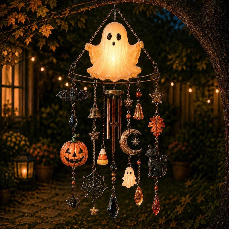 🔥Last Day 50% OFFHalloween-Themed Crystal Wind Chime