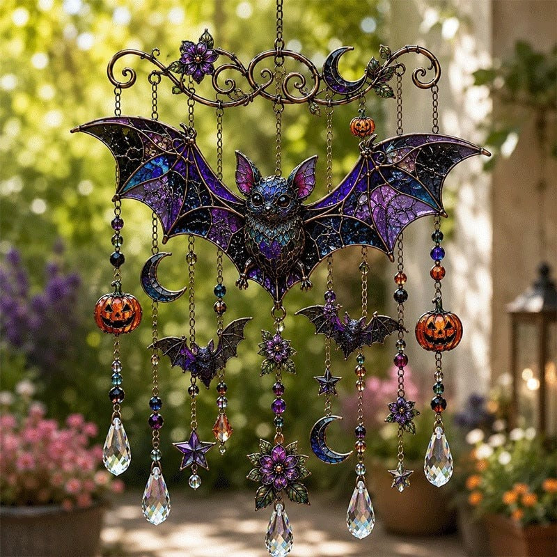 🔥Last Day 50% OFFHalloween-Themed Crystal Wind Chime